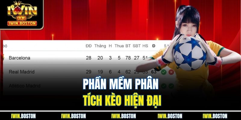 Phần mềm phân tích kèo hiện đại